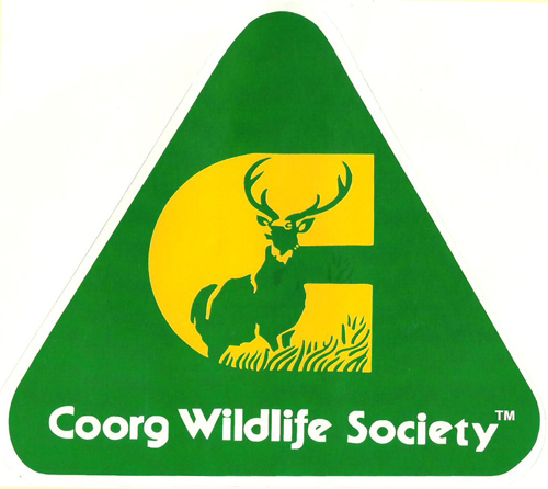 Coorg Wildlife Society Sticker